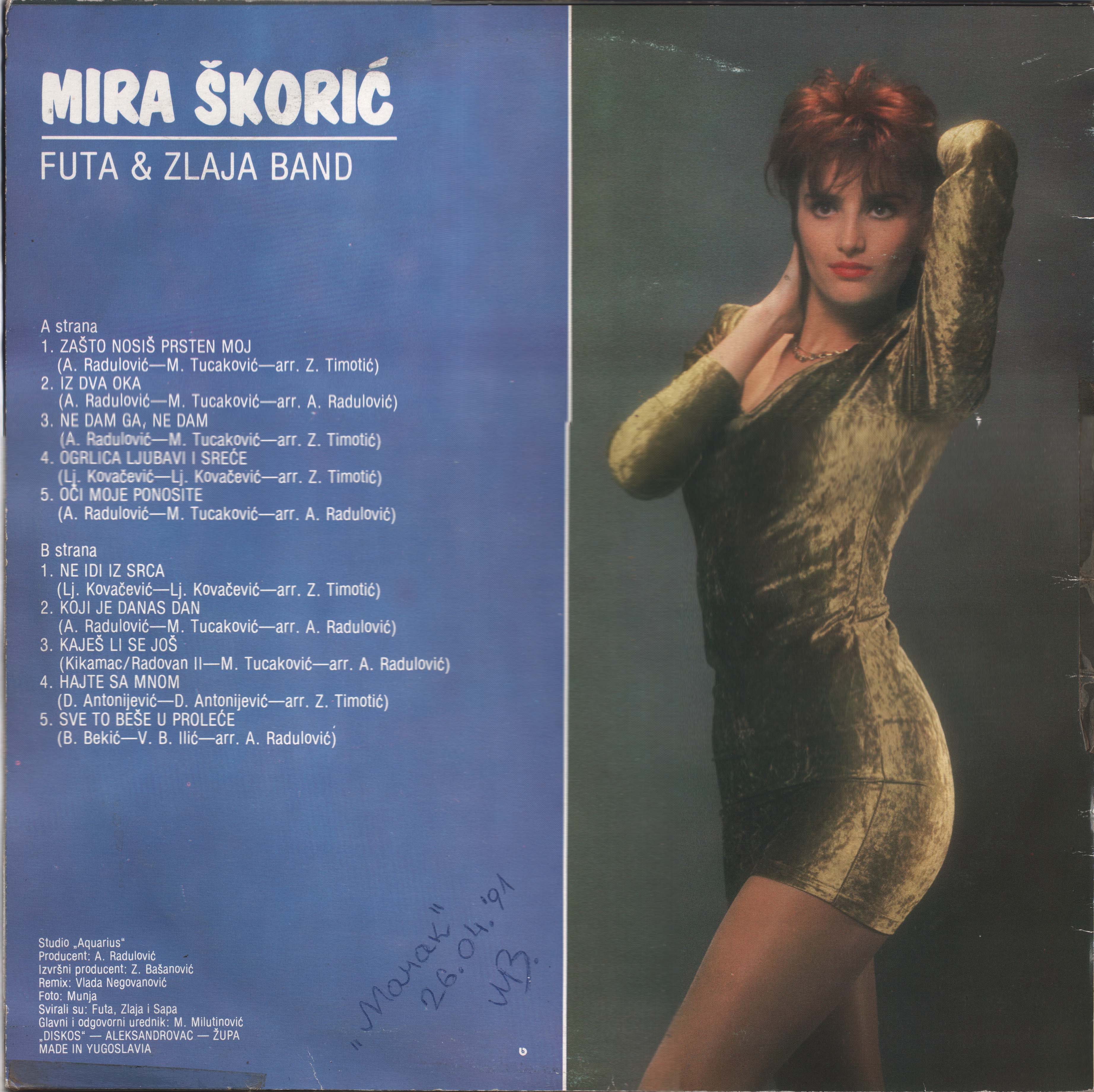 Mira Skoric 1991 Z