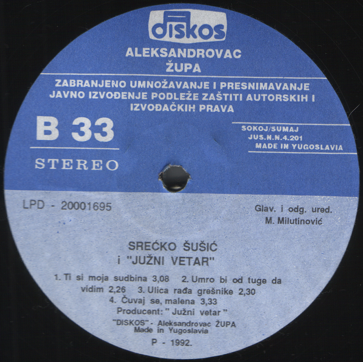 Srecko Susic 1992 B