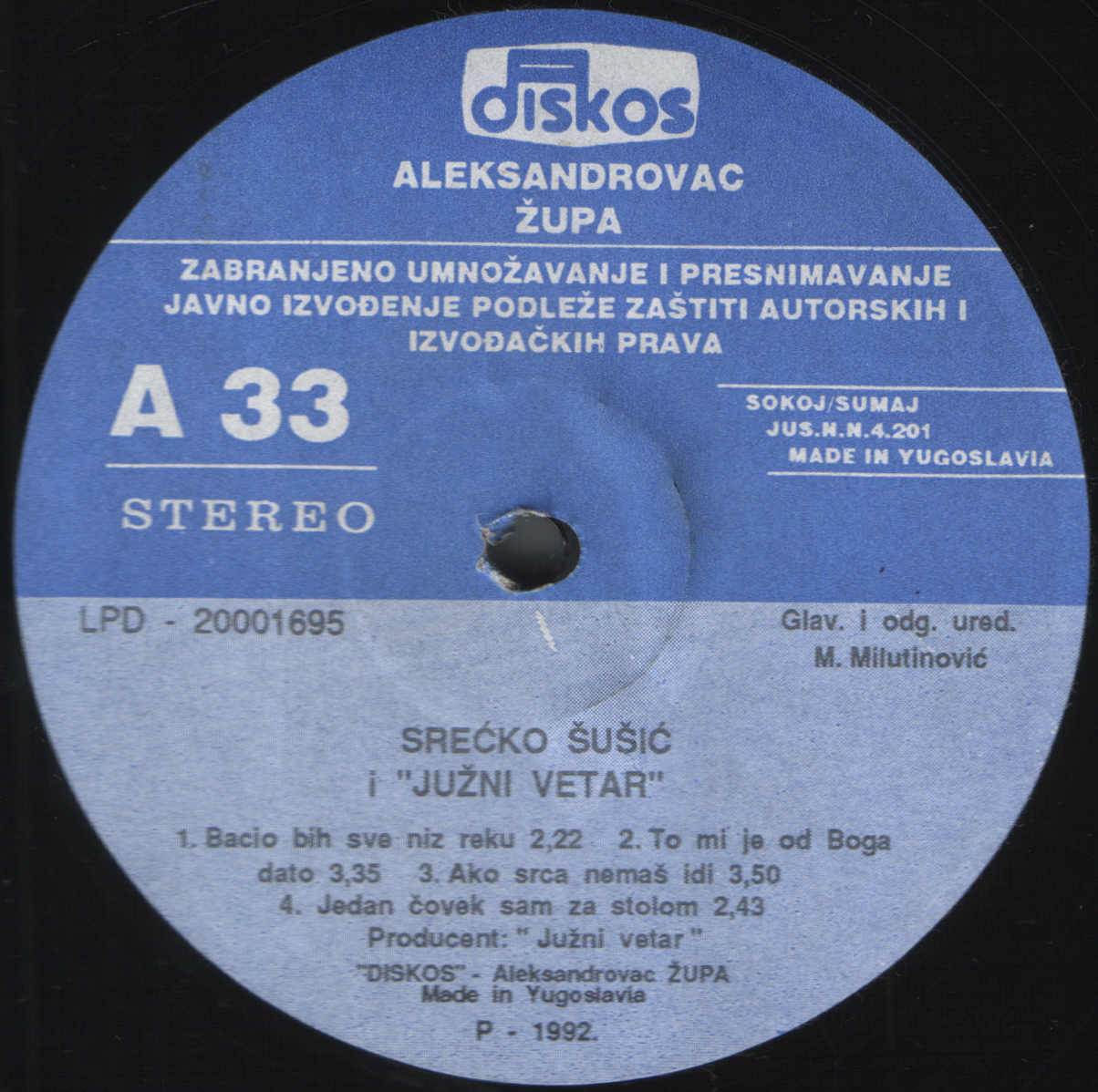 Srecko Susic 1992 A