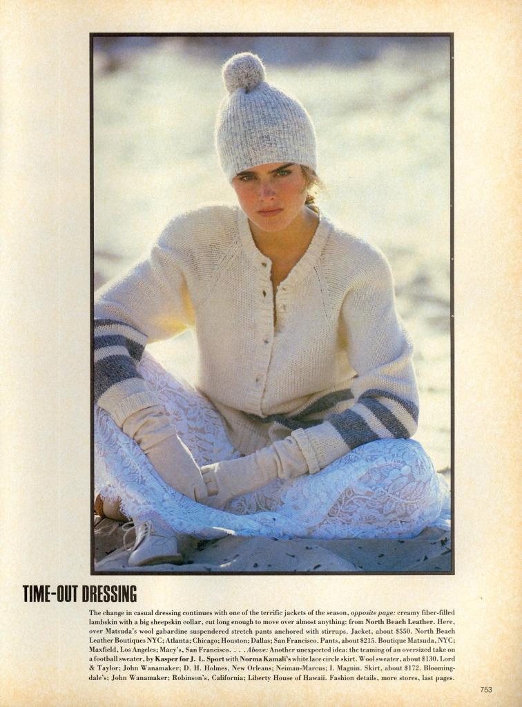 Brooke Toscani Vogue US September 1984 04