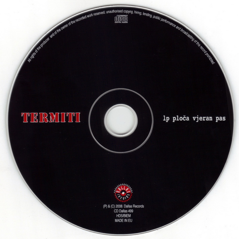 Termiti 2008 Vjeran pas Re 96 CD