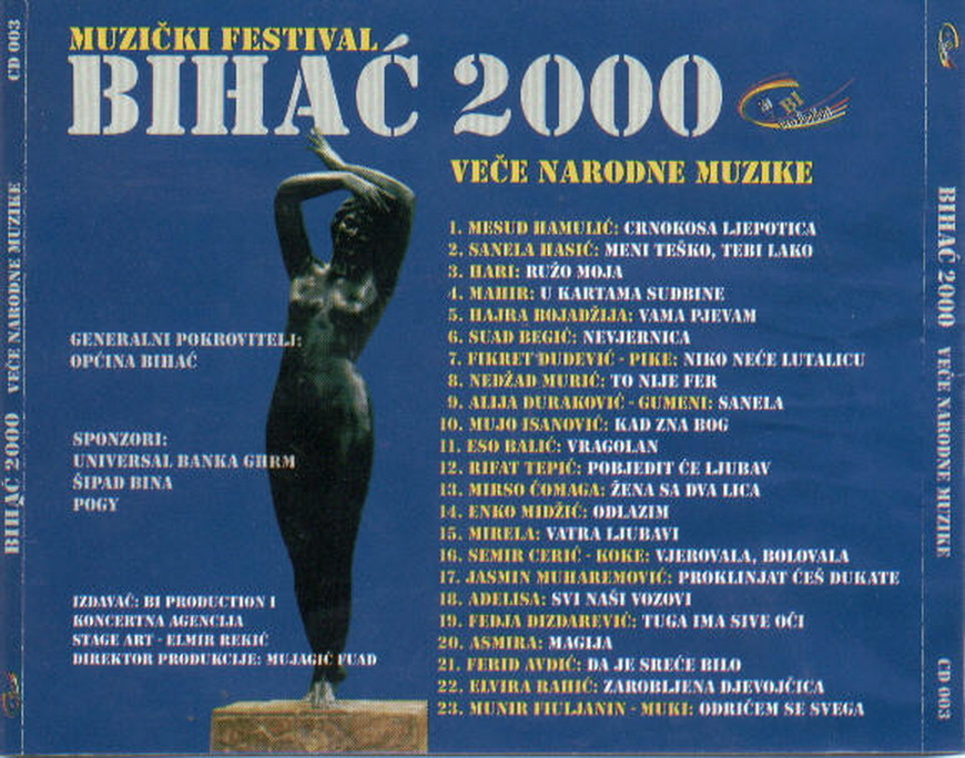 Bihacki Festival 2000 zadnja