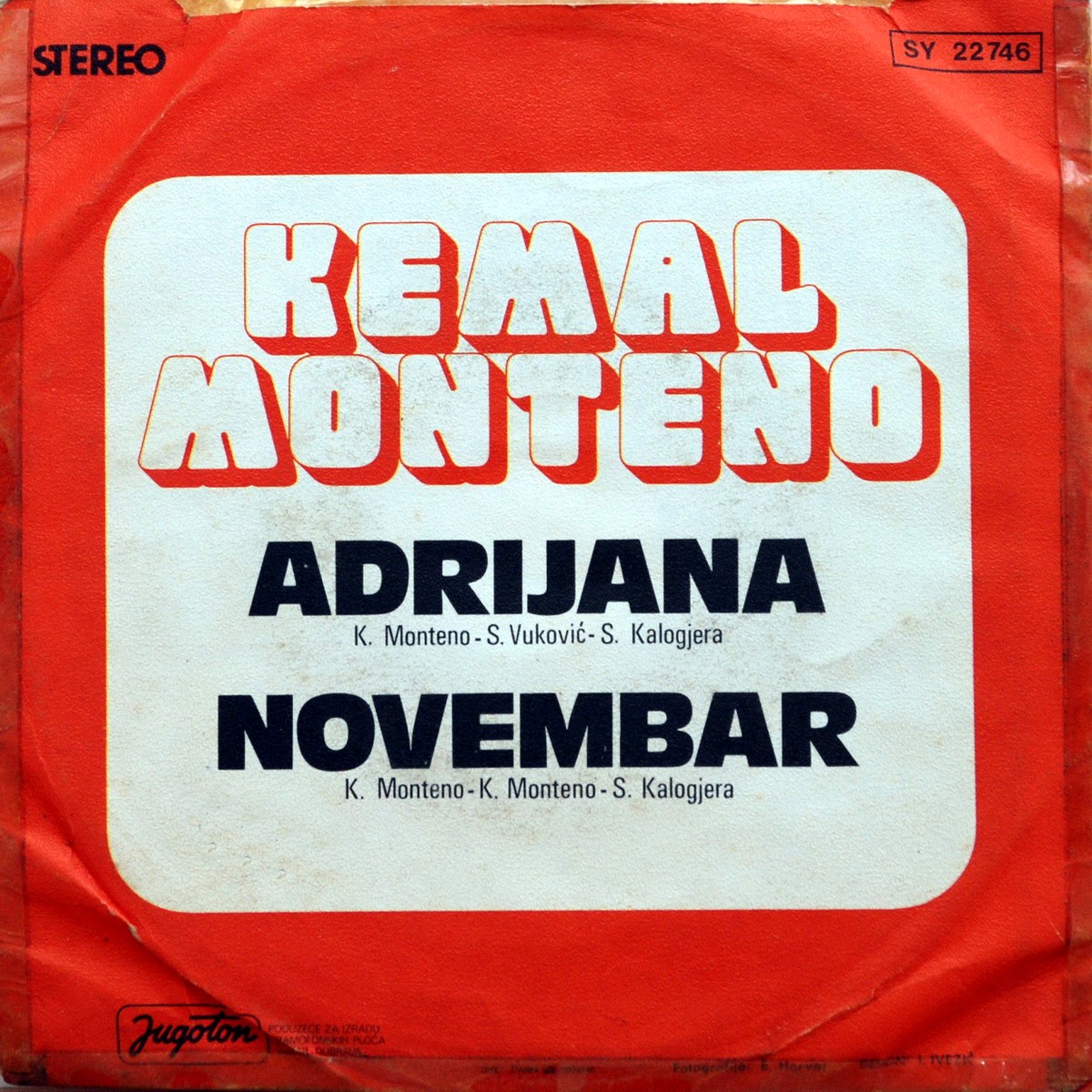 Kemal Monteno 1974 Adrijana b