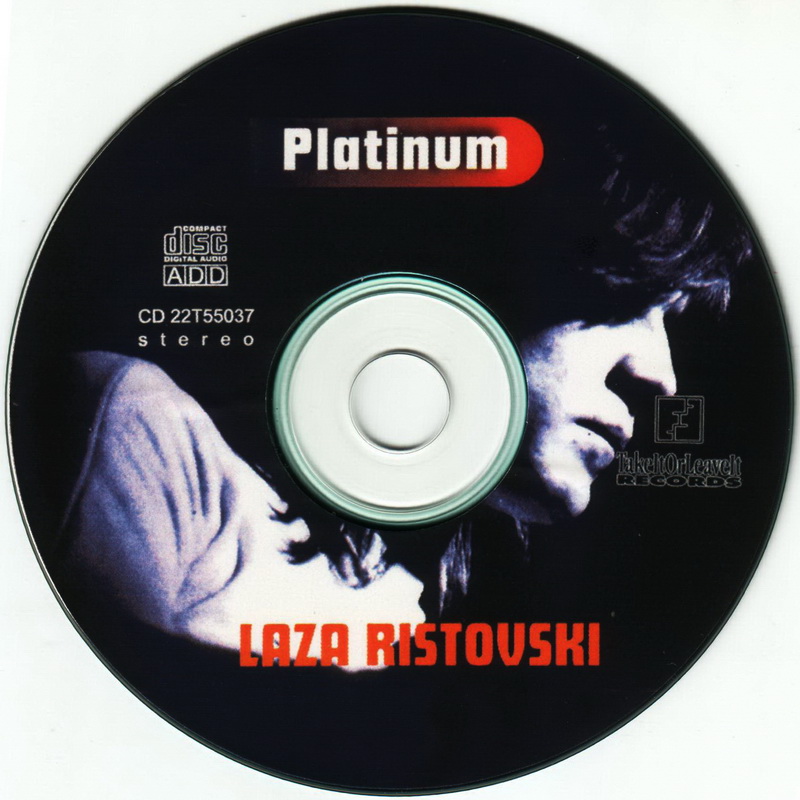 Laza Ristovski 2000 Platinum CD